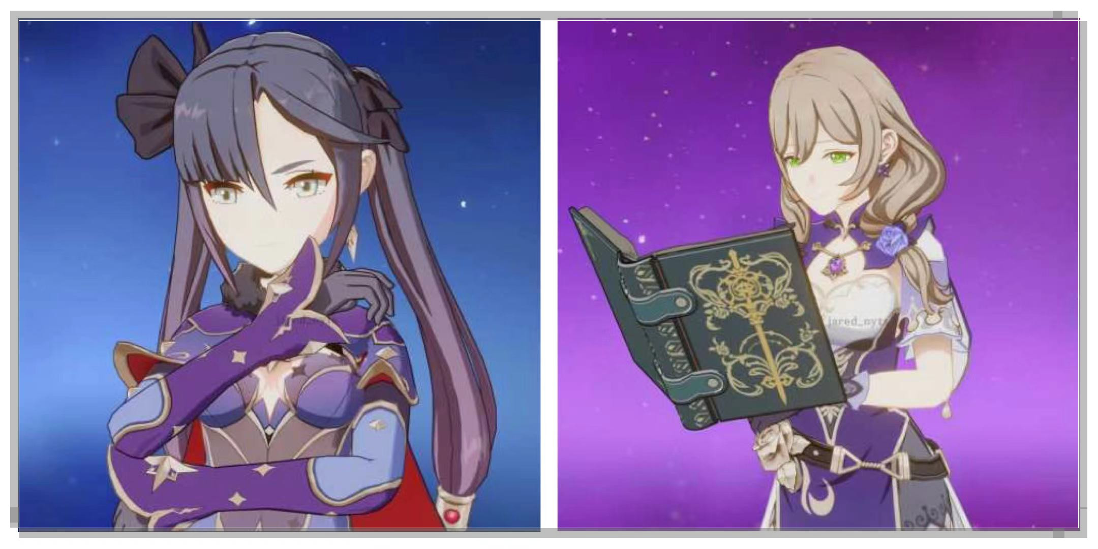 原神还原角色美貌,原神角色复原