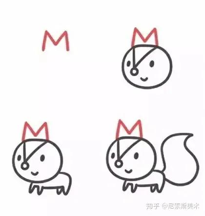 教孩子简笔画从哪入手,画画儿童简笔画9-12岁黑白色