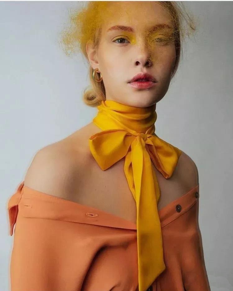 一学就会的丝巾五种系法,大长款丝巾的花样系法大全