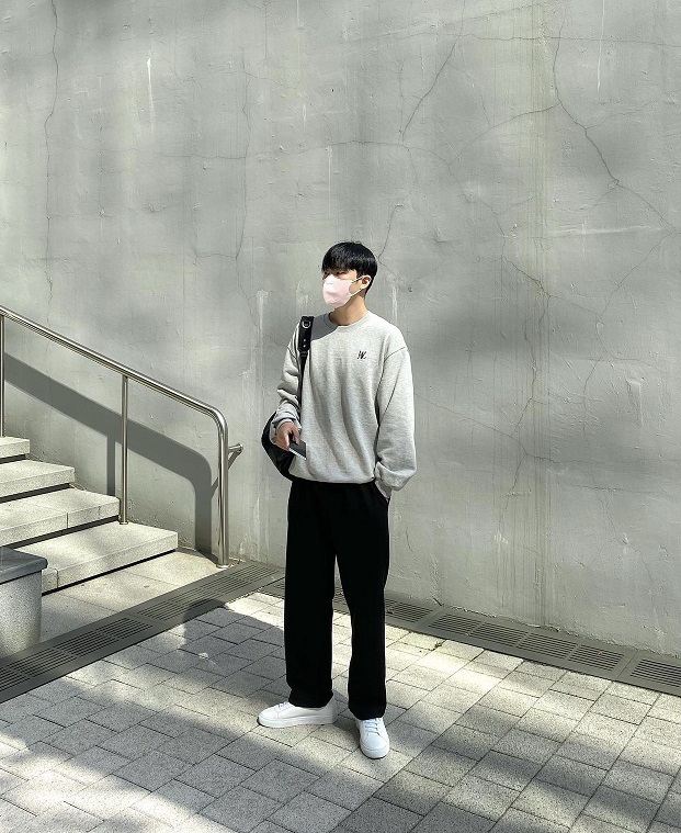 夏季穿搭男高级感韩范,韩系男士秋冬穿搭