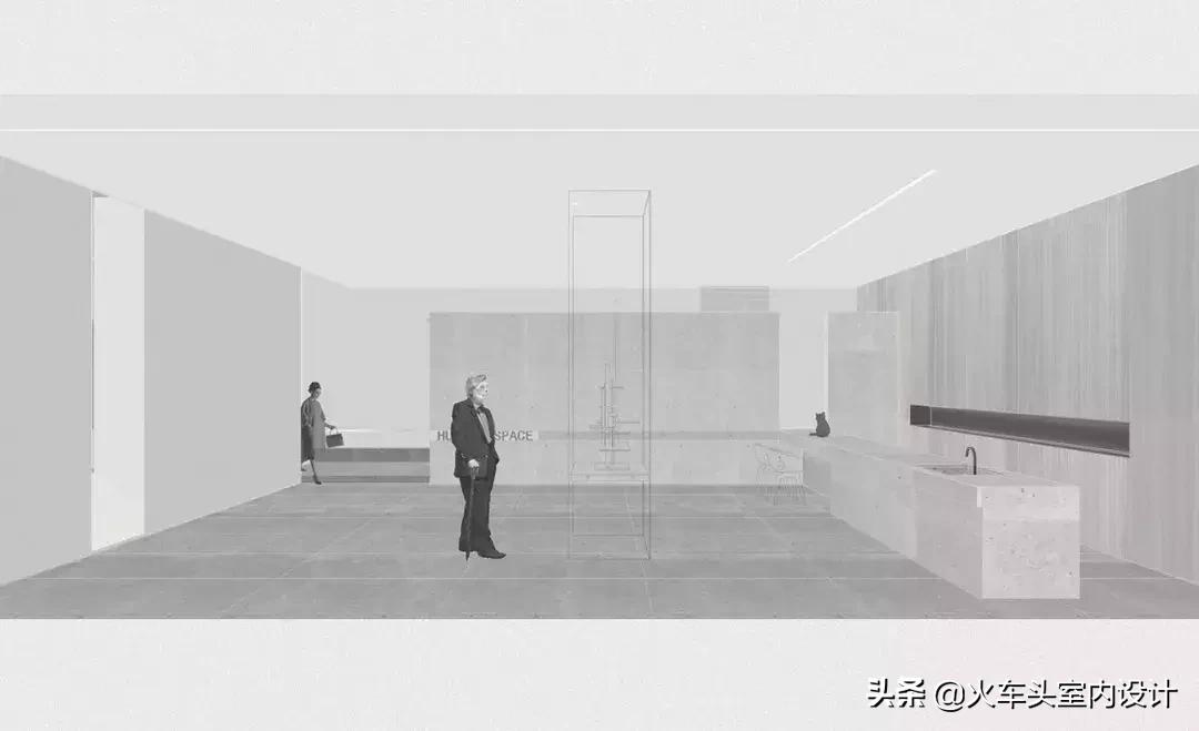 现代极简华意空间,极简主义120平室内设计