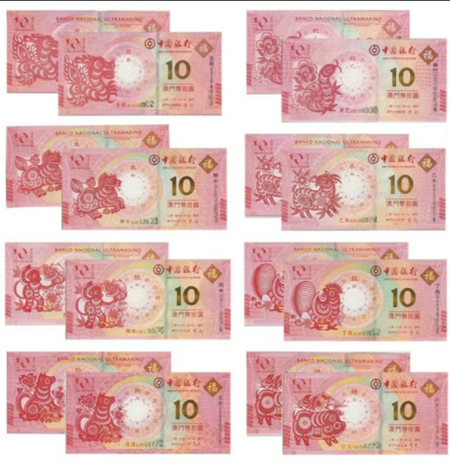 港澳奥运纪念钞,港澳千禧年纪念钞