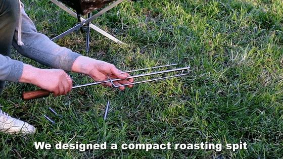 超级实用烧烤架,新式家用烧烤架