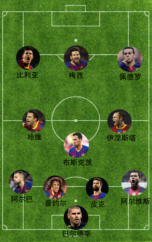梦三巴萨进攻套路,巴萨梦三进场