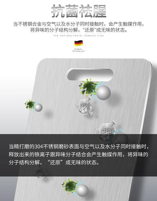 塑料砧板菜板选哪种材质健康好用,抗菌菜板304不锈钢砧板