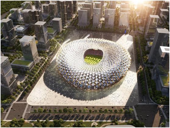 恒大新足球场荷花,广州恒大荷花球场