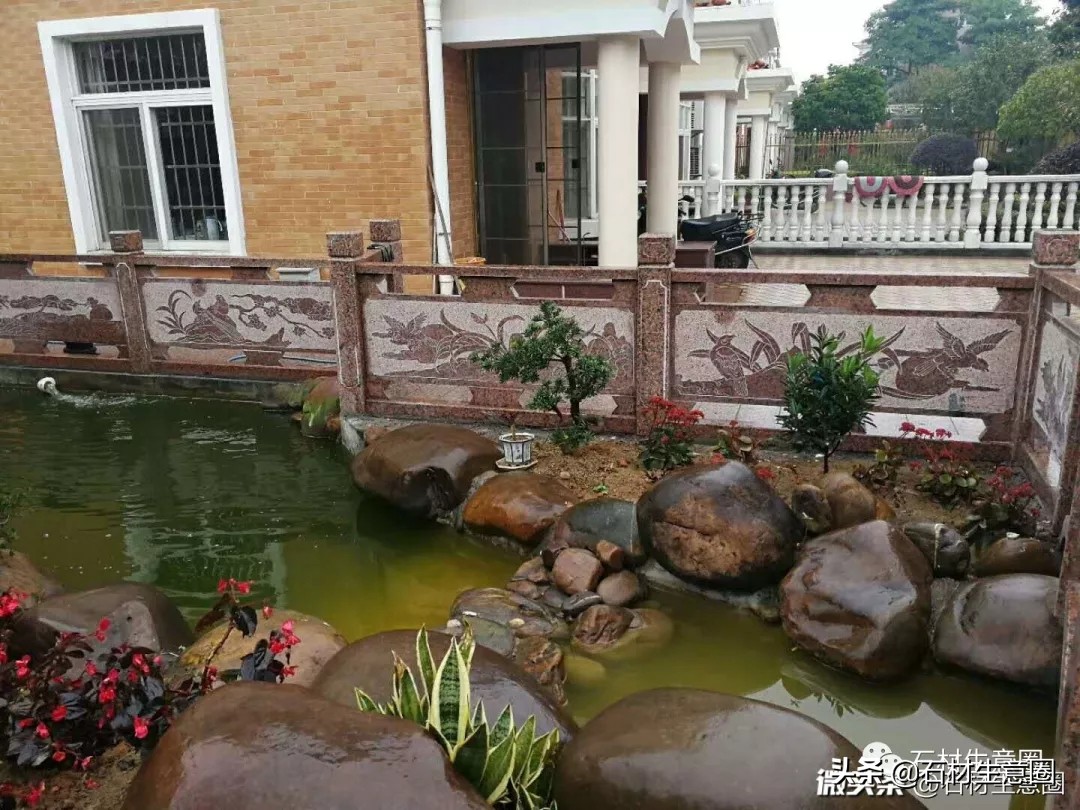 别墅大理石栏杆款式大全,别墅阳台栏杆温州石材