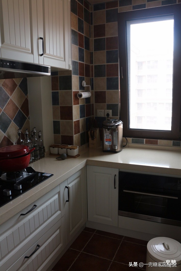 美式玄关背景墙,美式复古风格入户玄关迎门墙