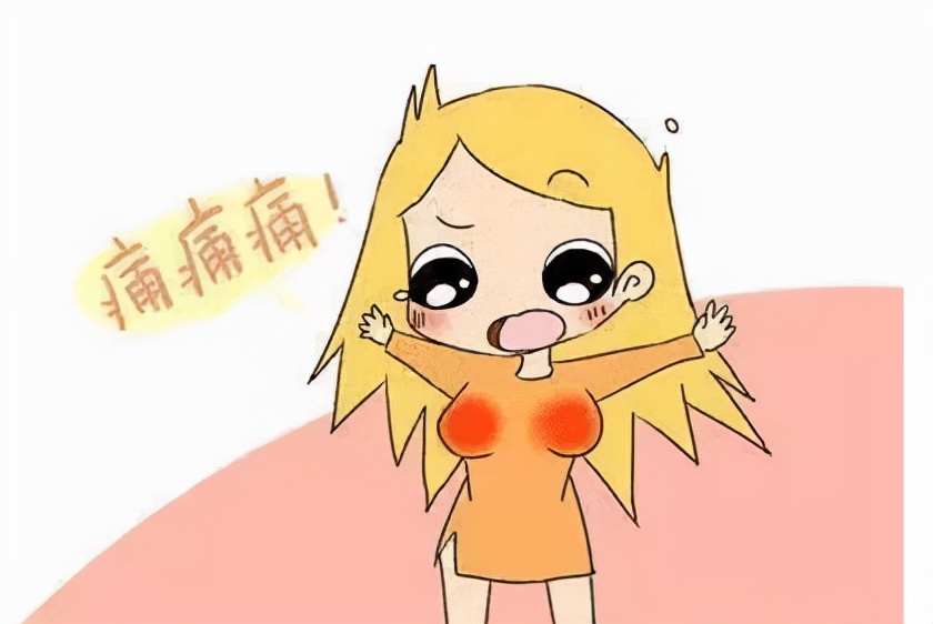 乳房里好像有筋一样是怎么回事,乳房上出现块状褐色斑是什么原因