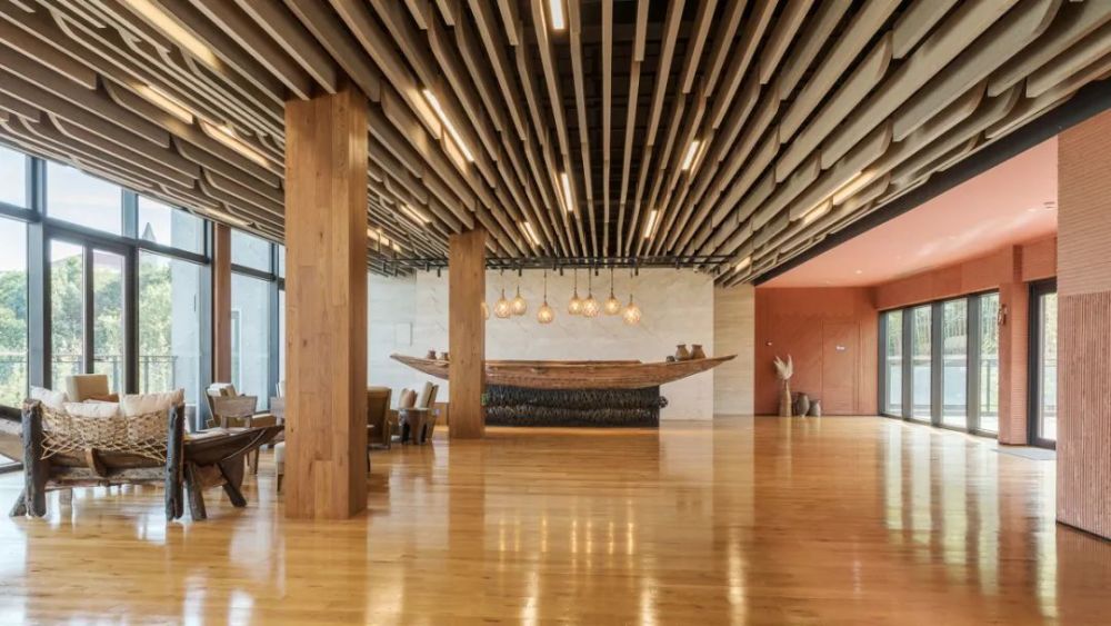 沉醉山水间,自然古朴,苏州裸心泊度假村,金螳螂匠心之作