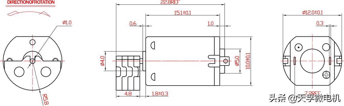 工业专用微型电机,微型电机的应用