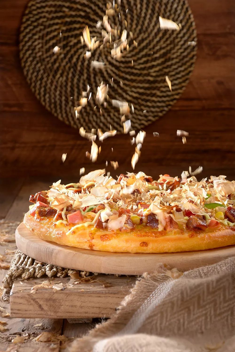 「广佛189店」49.9「尊宝比萨」10寸比萨+鸡米花+烤翅1对+饮品2杯