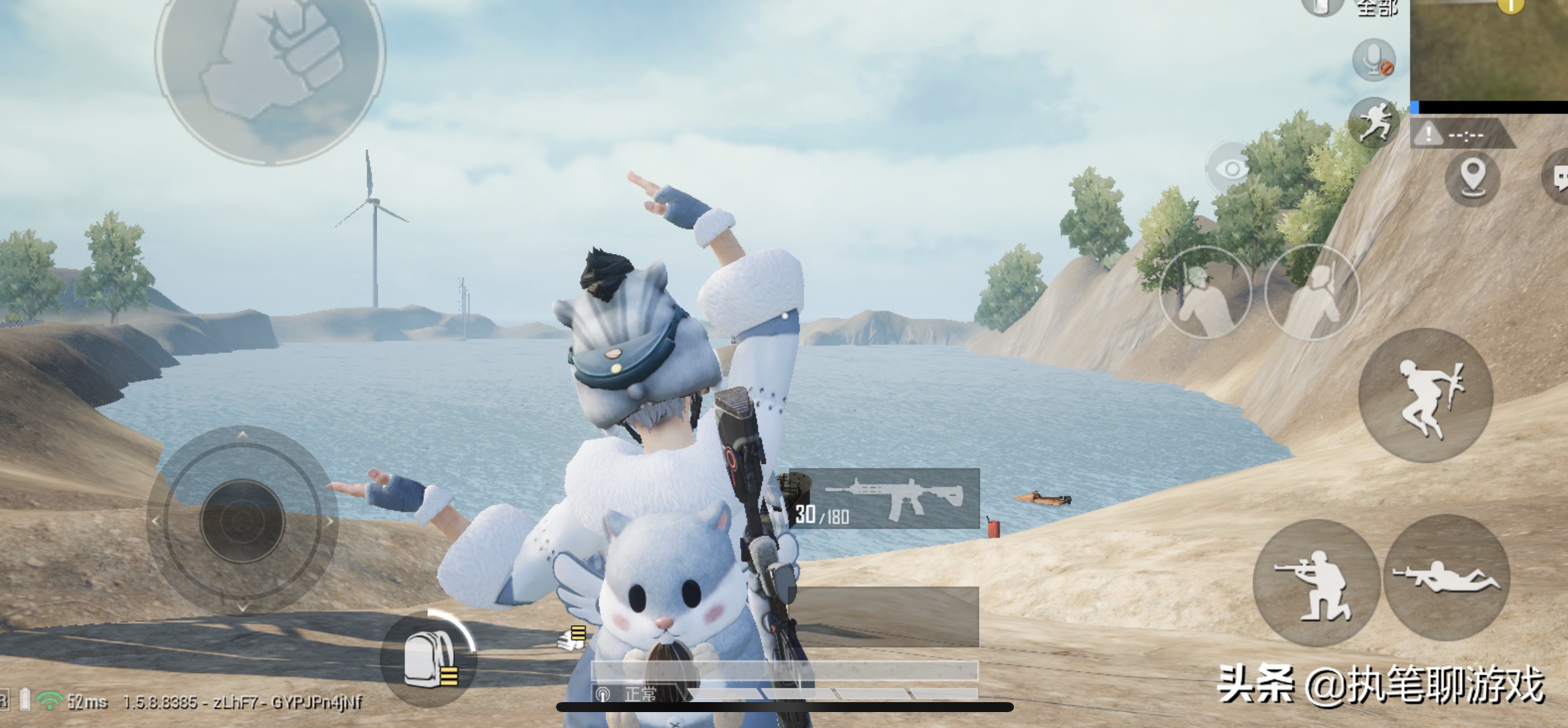 “吃鸡”玩家用648兑满仓鼠，训练场里转动“小眼睛”后不对劲