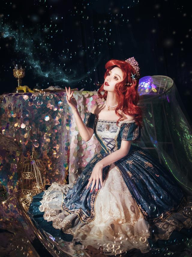 让人惊艳的洛丽塔造型,一款特别仙气飘飘的洛丽塔