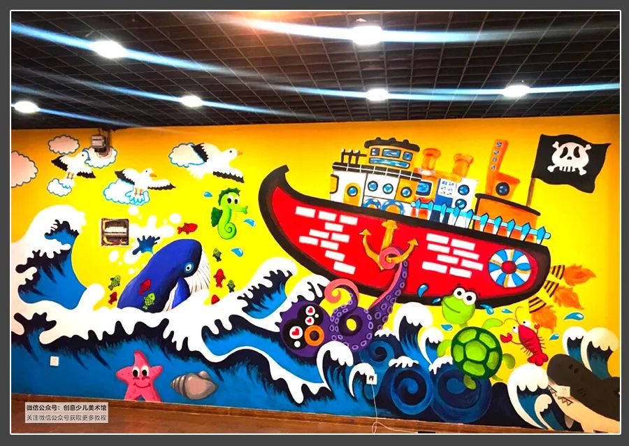 简单清新环创画,开学啦怎样布置教室才好看