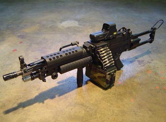 fn米尼米轻机枪,m249轻机枪和米尼米机枪