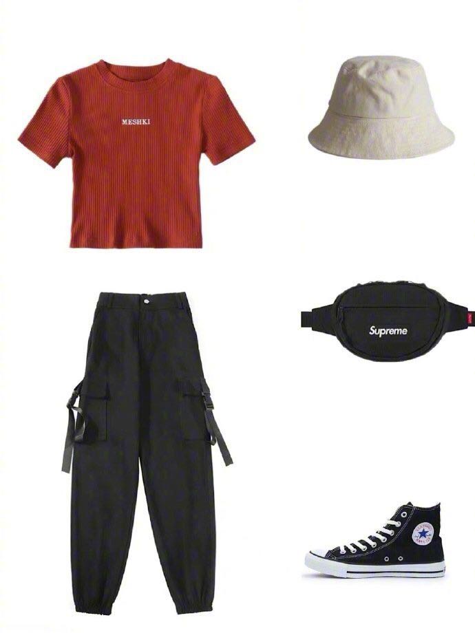 夏季简单裤装搭配，舒适又美丽，休闲时随意穿穿也很迷人