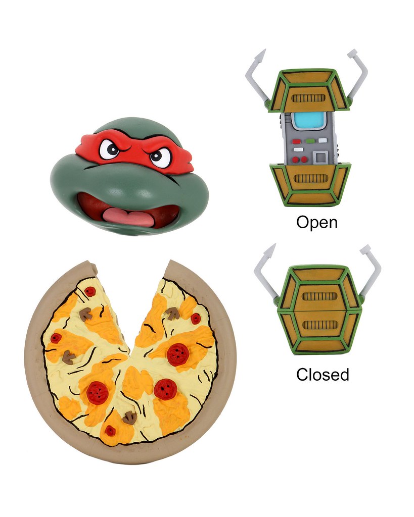 模玩新闻：NECA《忍者龟,动画版》超大拉斐尔1/4比例可动人偶