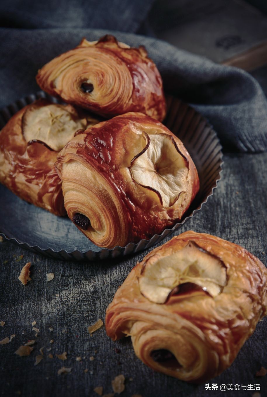 丹麦面包50种造型配方,丹麦面包步骤详细讲解