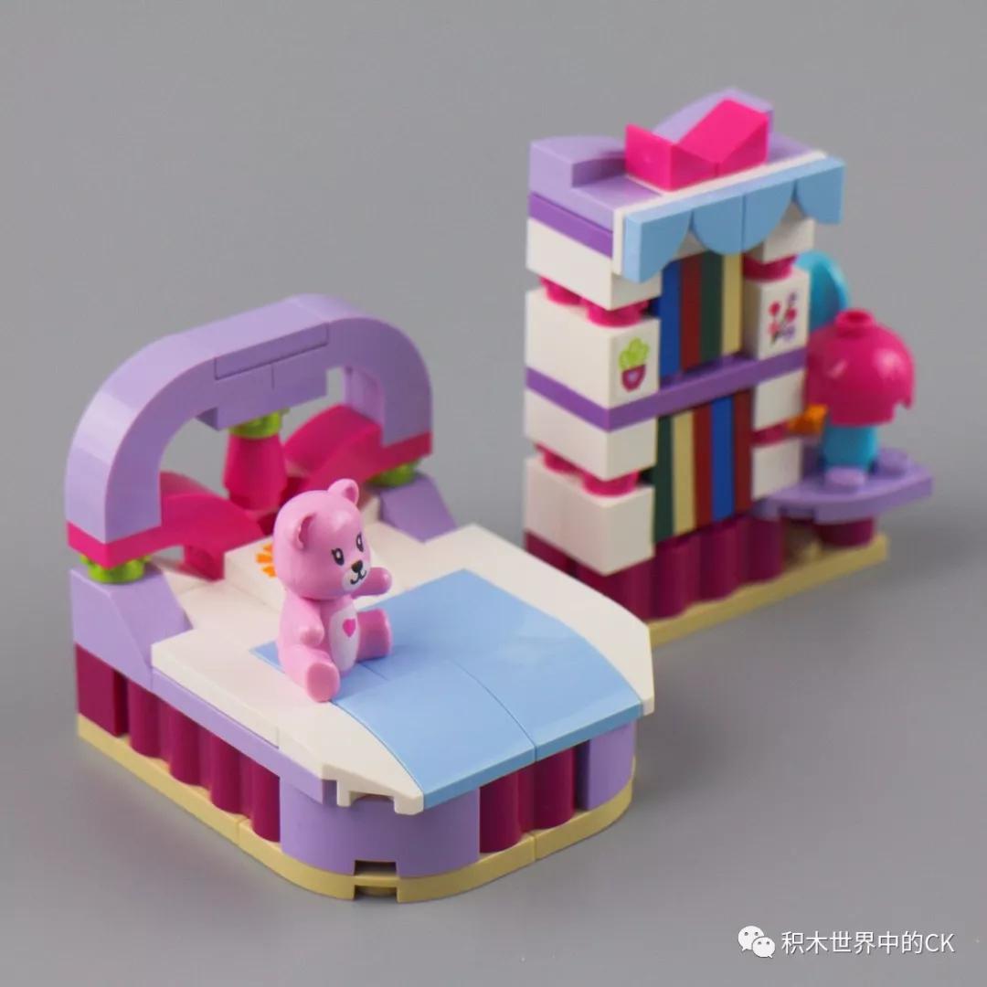 家里有小公主的来看看啦启蒙4101卧室套装“四朵金花”的房间