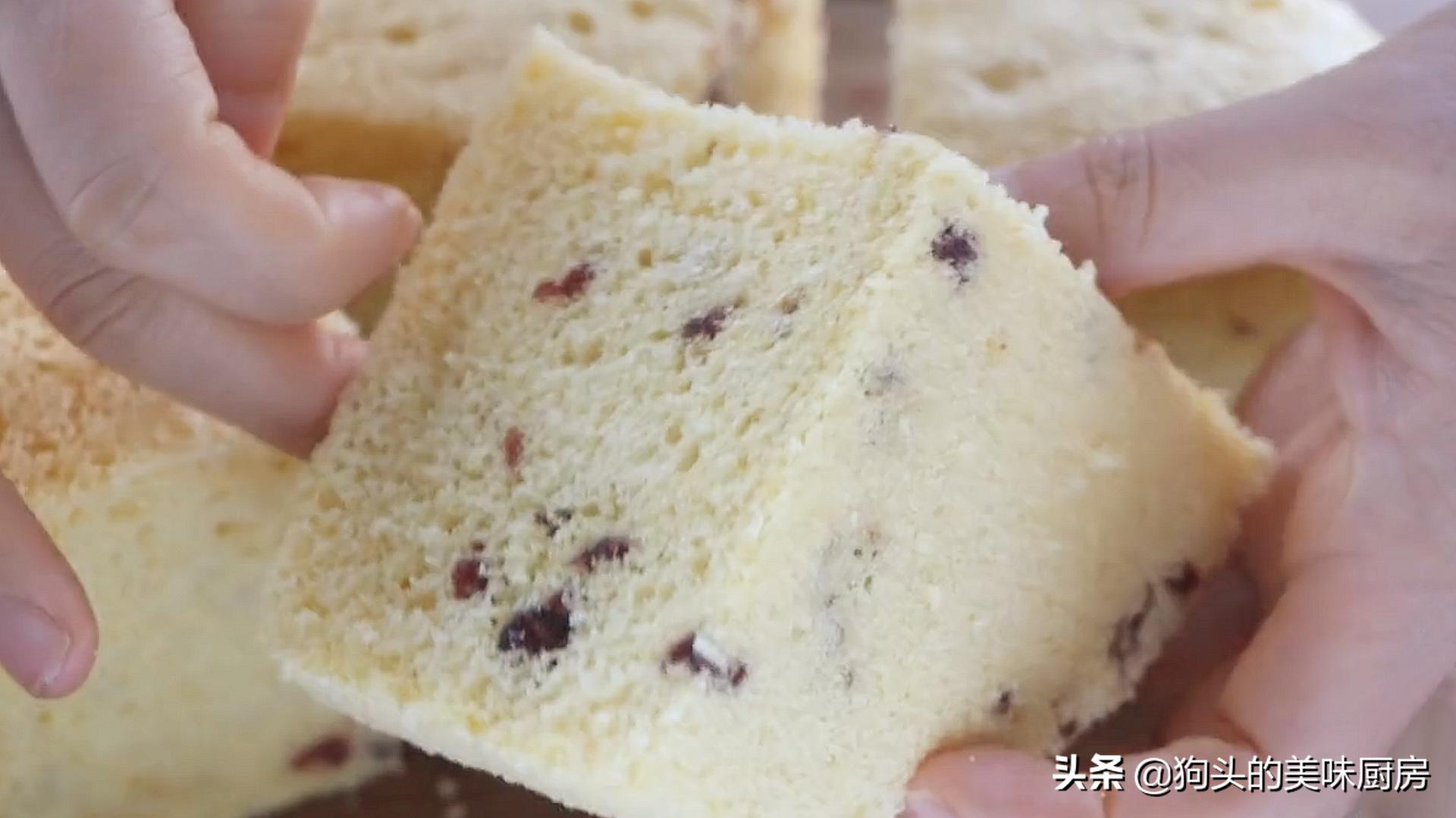 电饭煲自制简单的蛋糕不用烤箱,蛋糕制作无烤箱无电饭煲