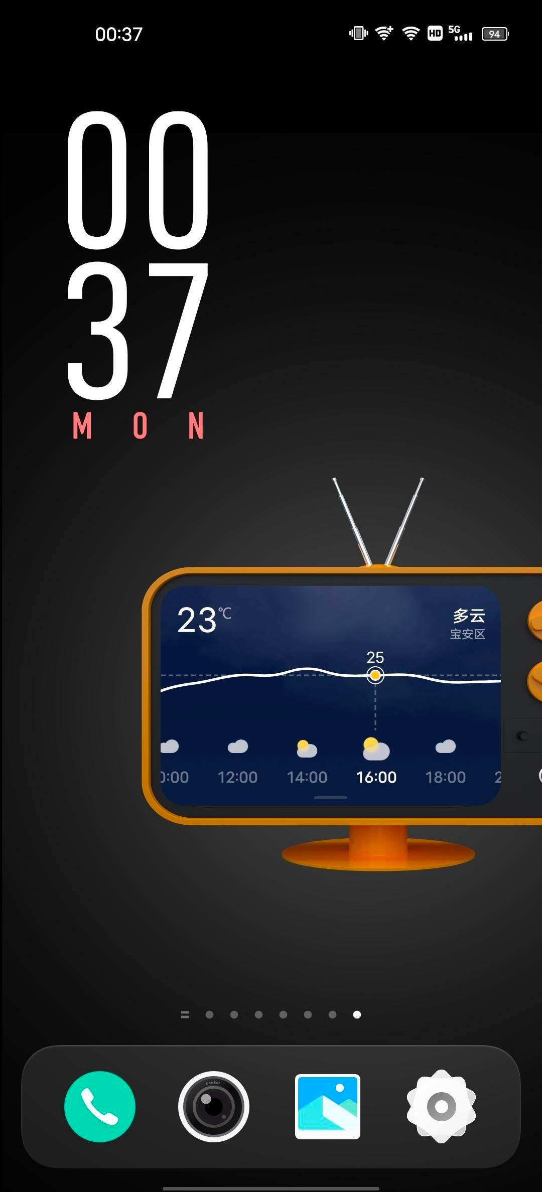 originos锁屏创意布局,originos桌面创意布局华为