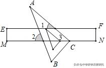 中考热点:平行线联袂三角板问题,精彩不容错过