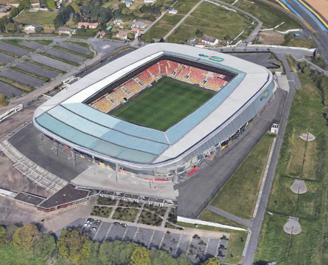 googleearth看世界球场,google地球看农村