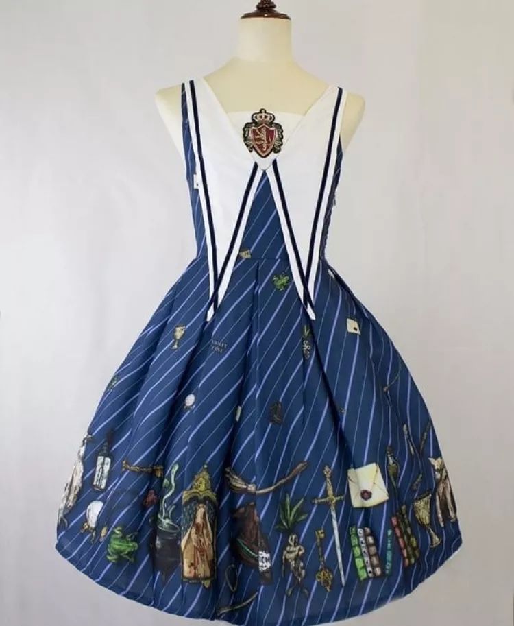 露锁骨洛丽塔洋装,洛丽塔复古洋装