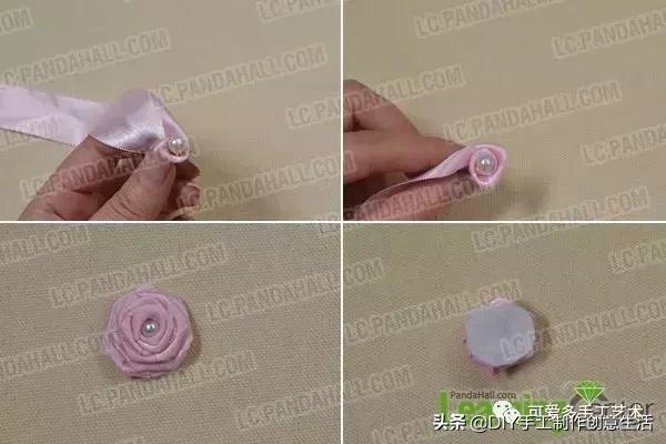 丝带做花带,做花带的教程