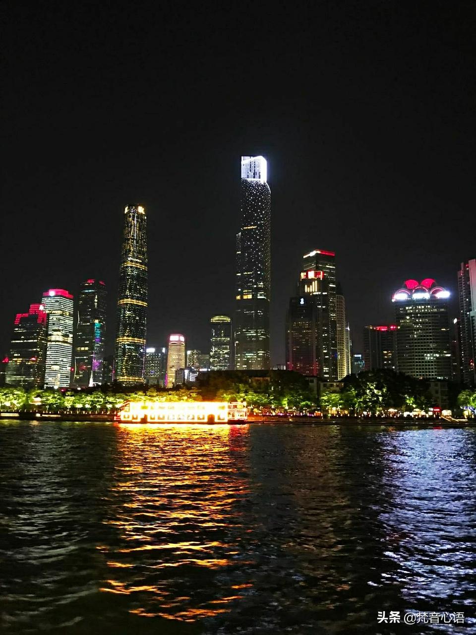 广州的最美夜景图片欣赏,广州珠江夜景图片大全