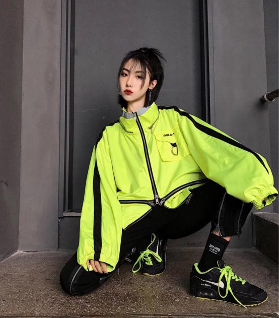 潮流港风穿搭,复古港风休闲显瘦穿搭