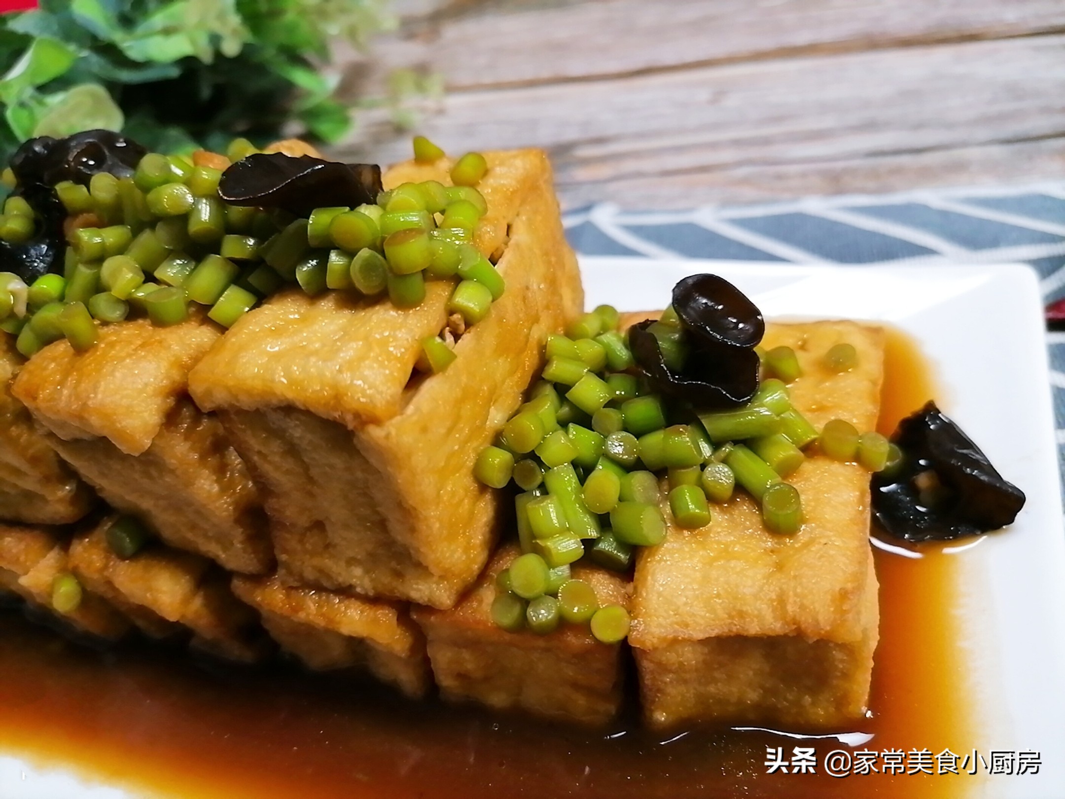 博山民间传统美食,山东传统名菜博山豆腐箱子