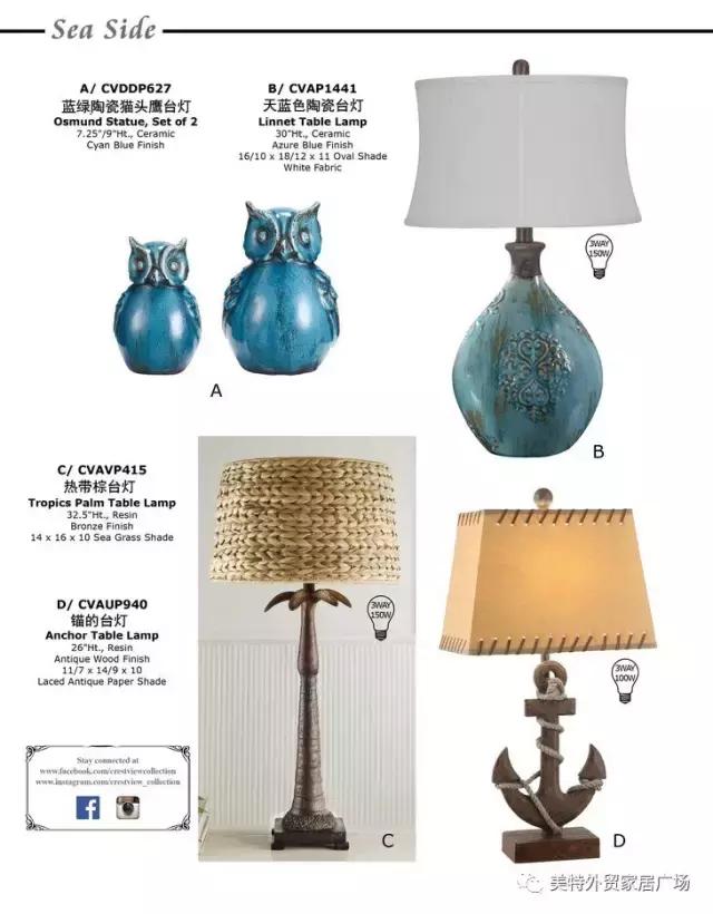 美特精品家具——《CrestviewCollection》灯饰火爆来袭！