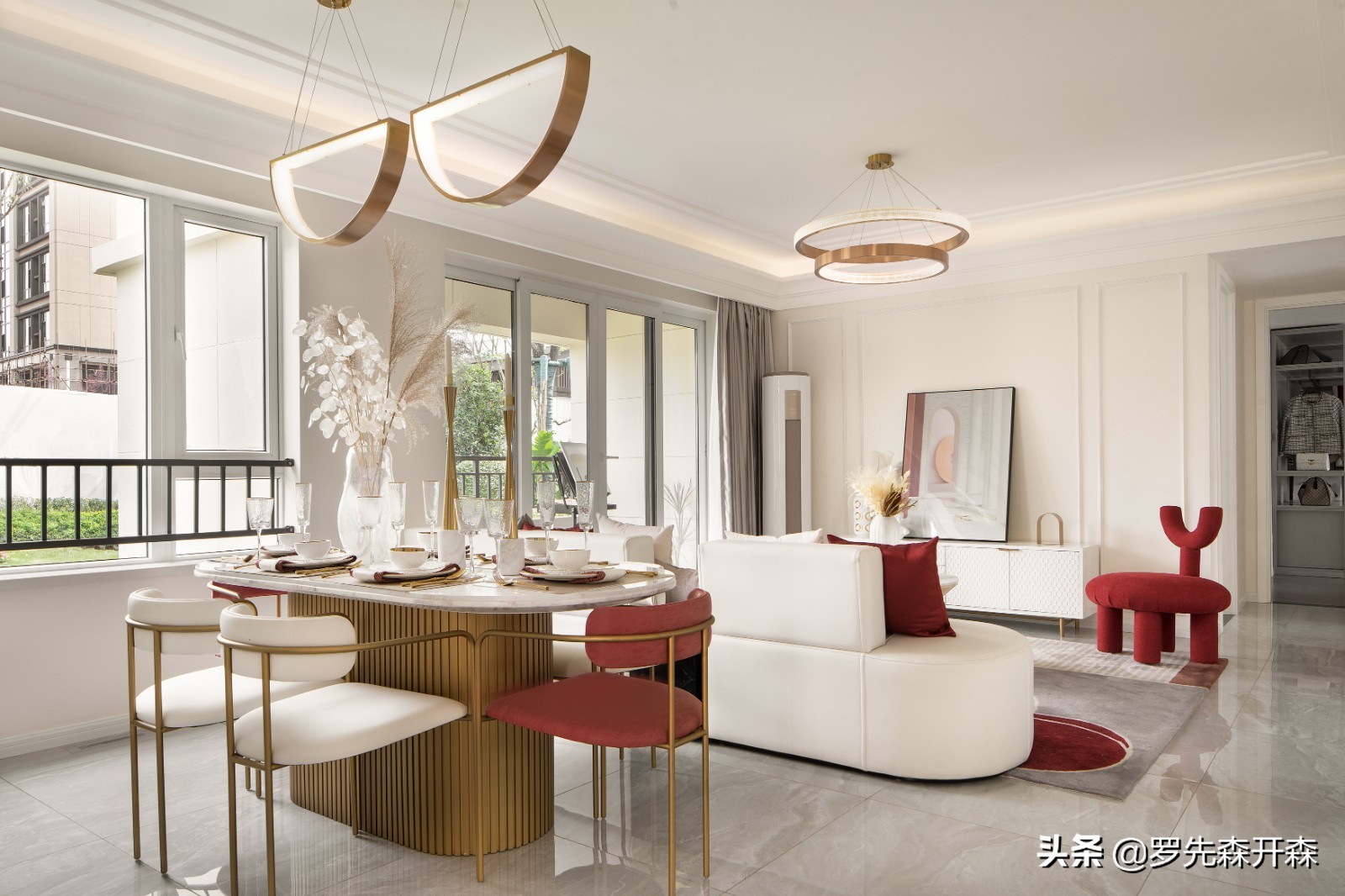 花样年花郡样板间,花样年花郡带露台房子