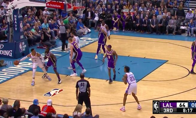 史蒂芬森防威少摸腰视频,史蒂芬森威少飞吻