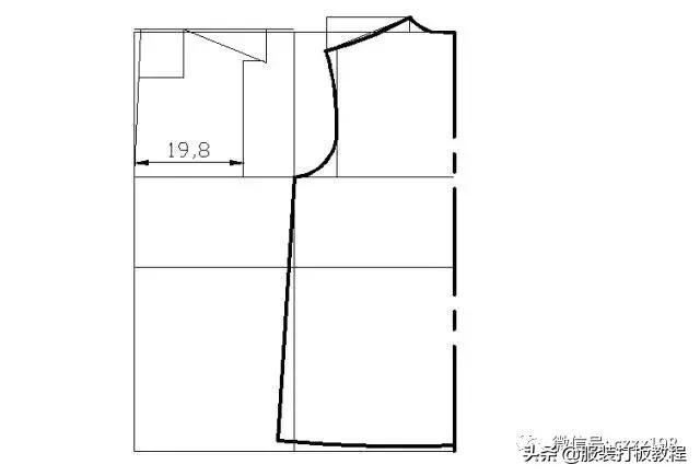 红升服装设计班裁剪中式男装,服装裁剪最基本教程