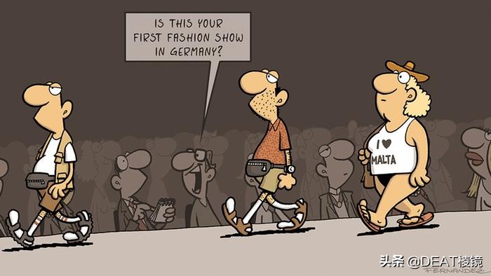 德国人的圣诞树，可能是啤酒瓶做的——漫画家笔下的德国人