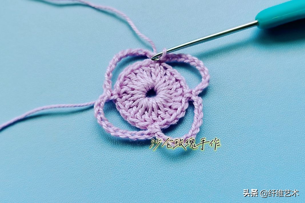 #手工编织#钩针花样解药不仅高清,居然还有海市蜃楼的梦幻感很美