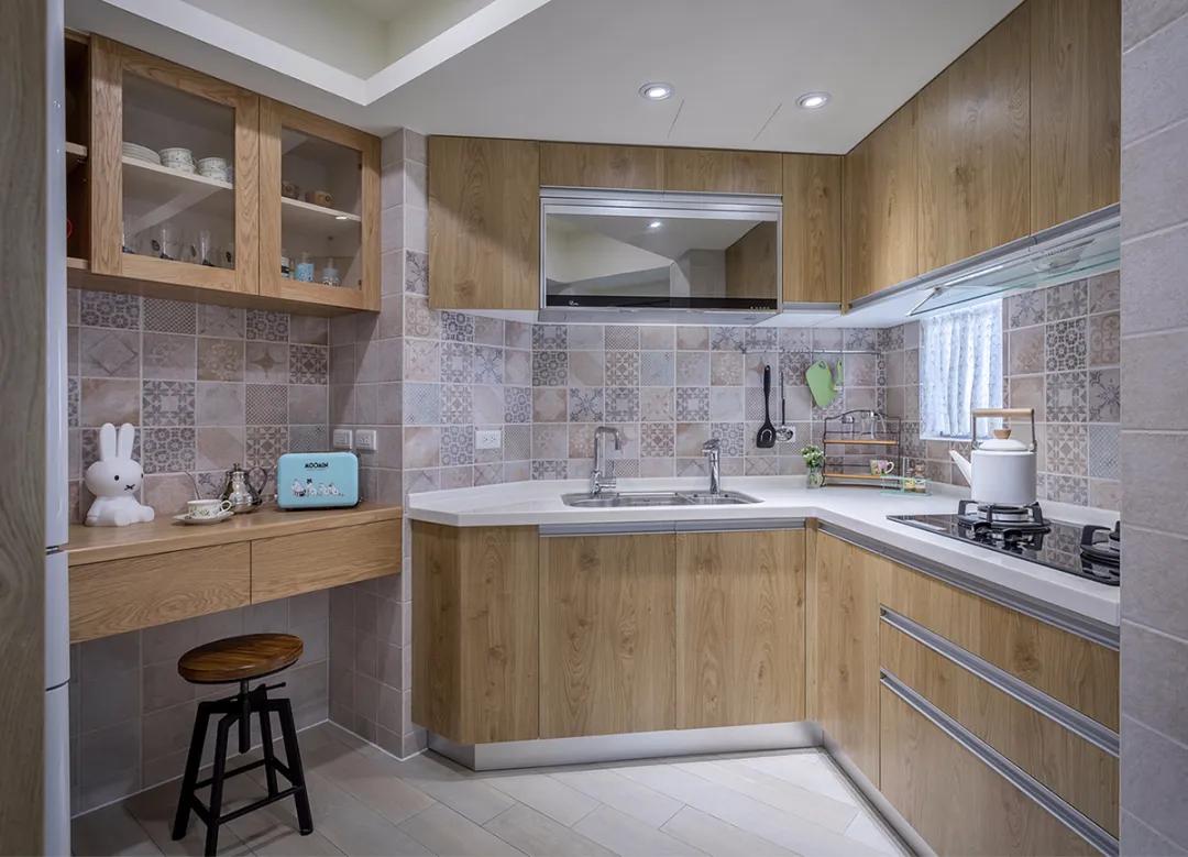 淡雅日式搭配童趣北欧风！89.3平米自然木质调家庭住宅