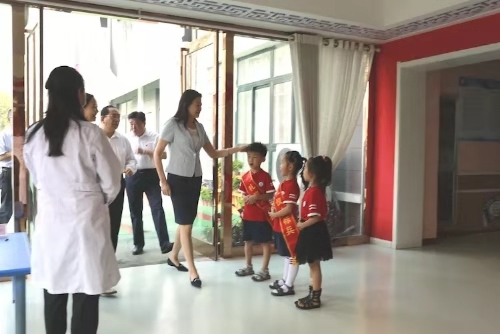 情系幼教关爱幼儿——周口旭日幼儿园迎接省、市领导视察工作