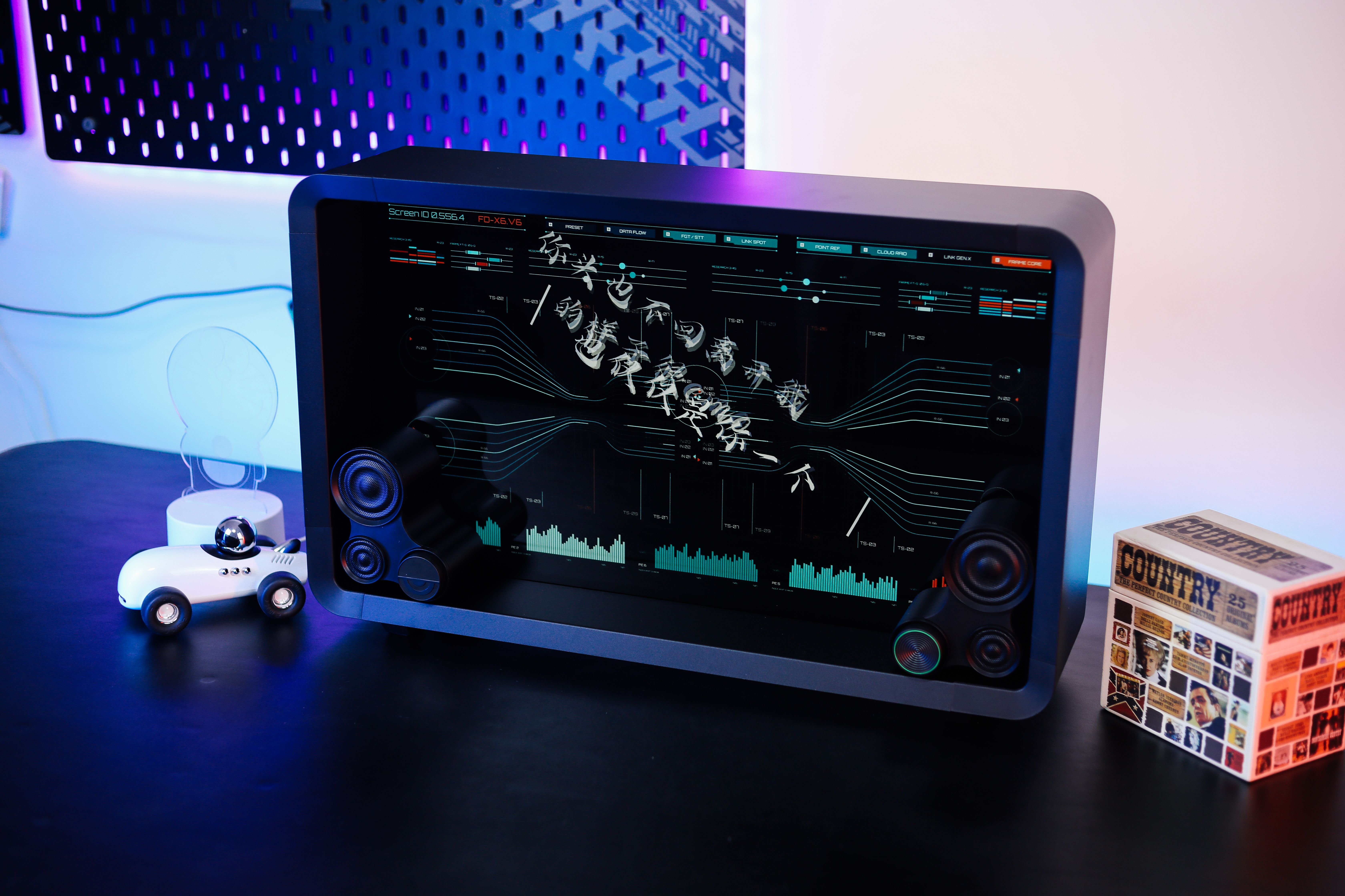 Lyiew悬浮歌词蓝牙音箱:让您听觉视觉都震撼