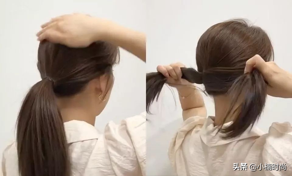 怎么扎出蓬松的马尾发型,发型师教你发根蓬松造型教程