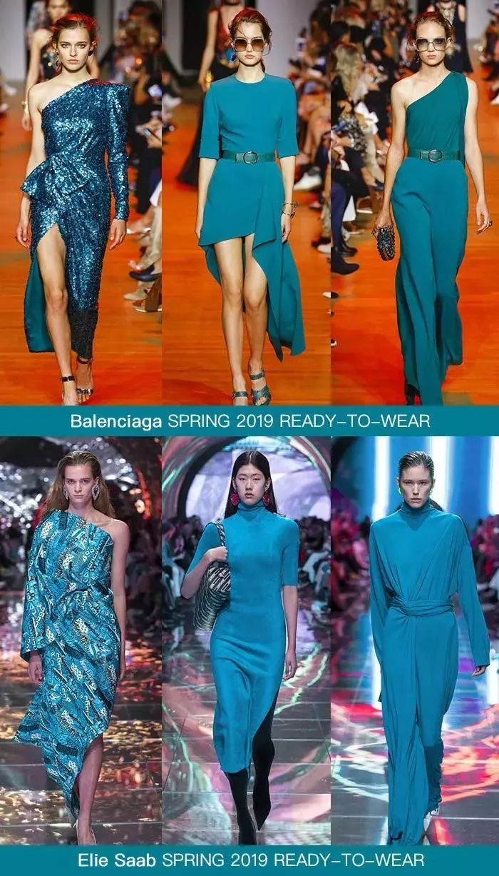 孔雀蓝搭配色彩,神秘的色彩高级灰