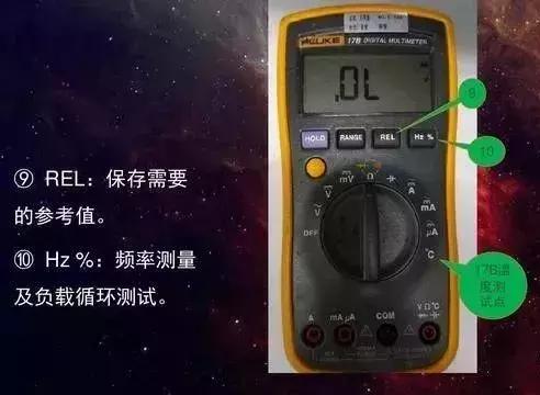 数字万用表中电流档的使用步骤,电工教学万用表档位的用法