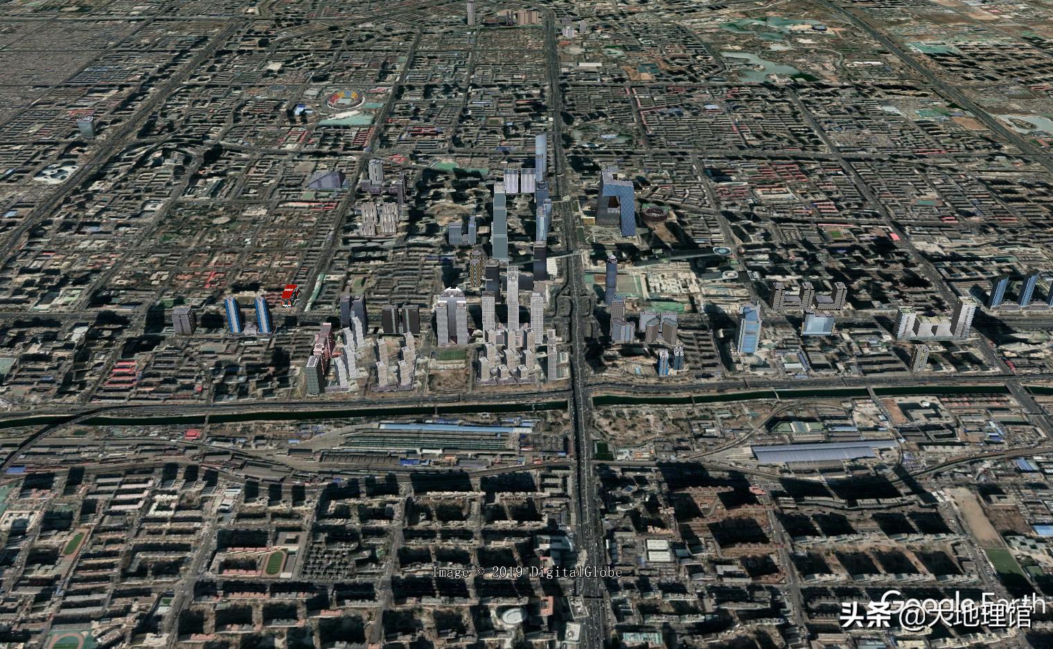 中国3d城市图,空中俯瞰城市全景图