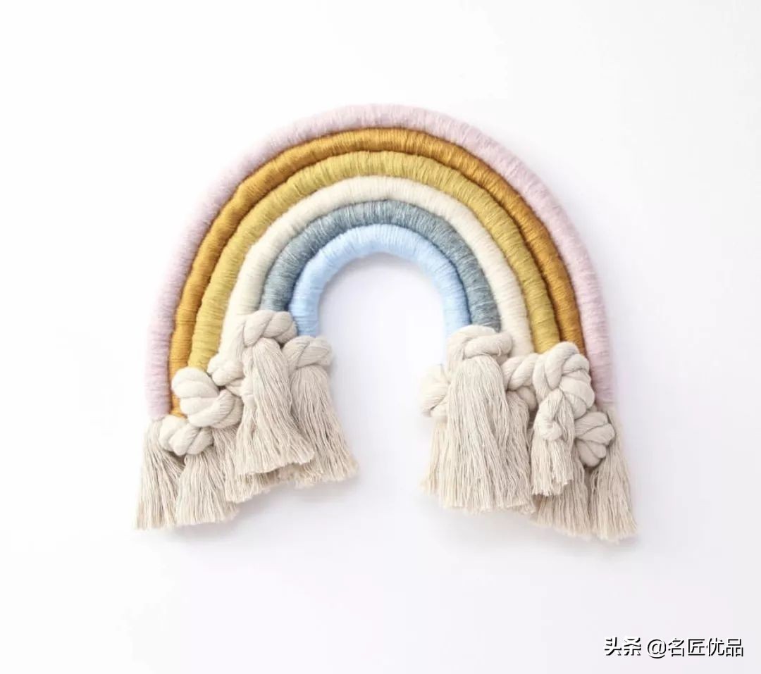 自己在家做家用装饰,diy手工挂毯教程