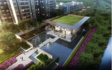 地铁口100米湖景房,阳光城一线湖景房