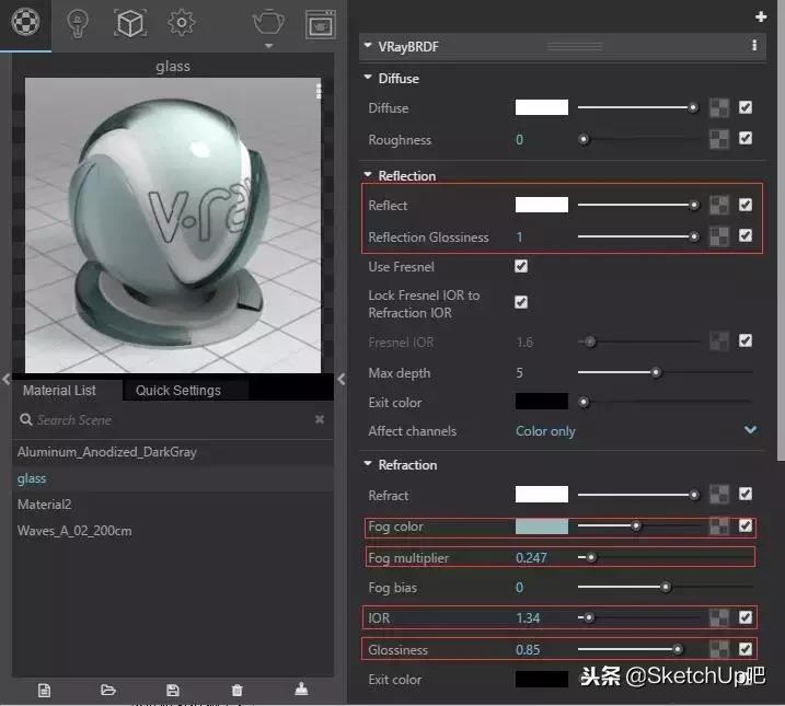 sketchupvray5渲染教程,vrayforsu灯光设置及打法