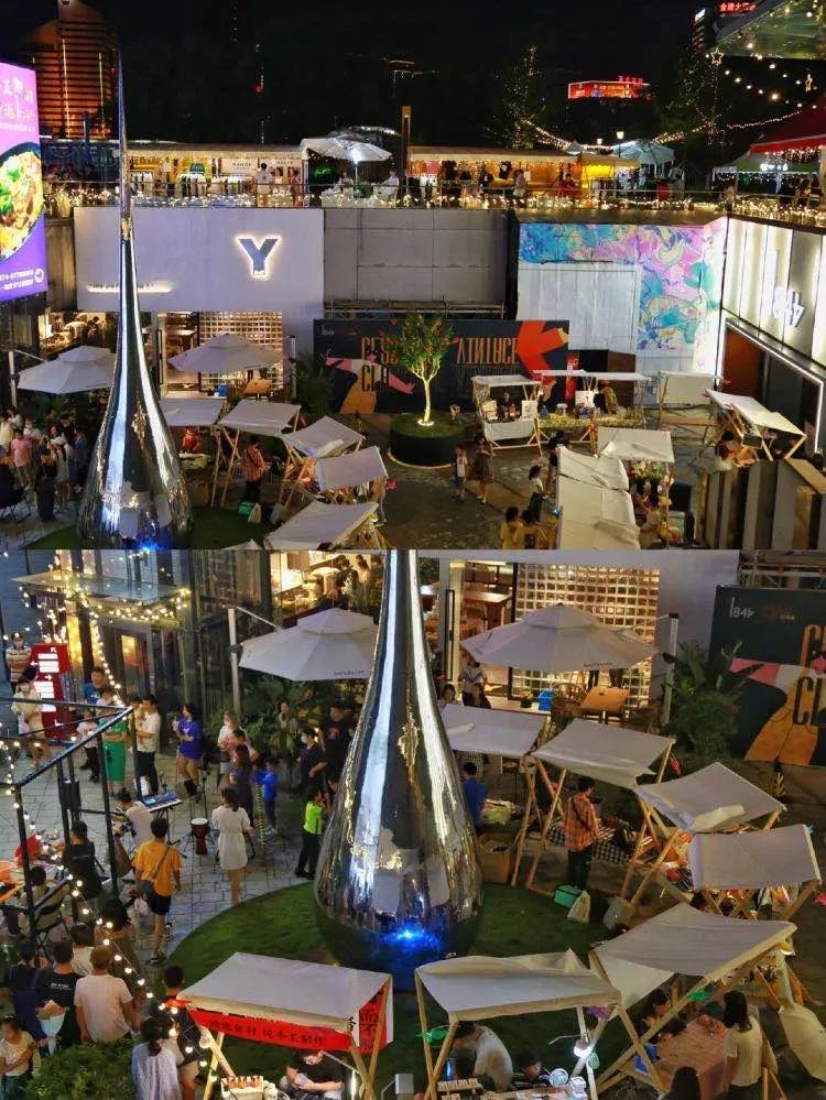 浙江宝藏城市,浙江绍兴夜市美食一条街